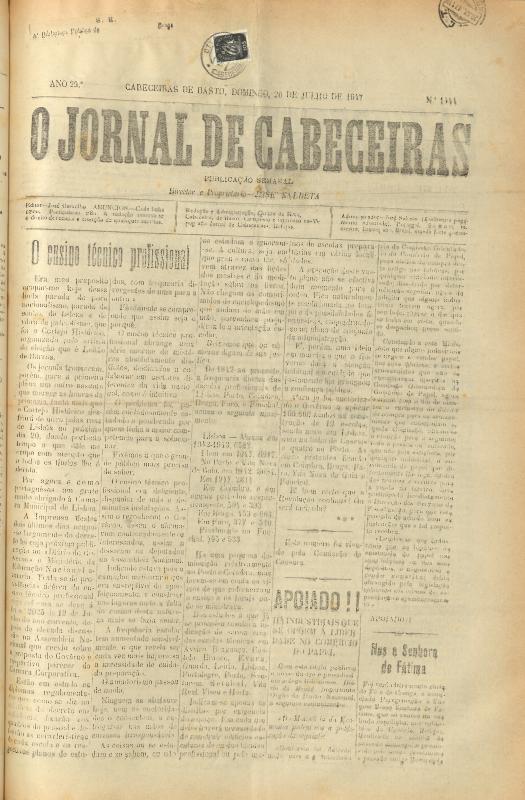 Jornal de Cabeceiras (O)