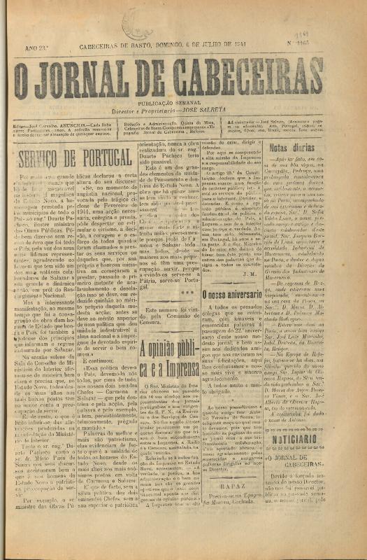 Jornal de Cabeceiras (O)