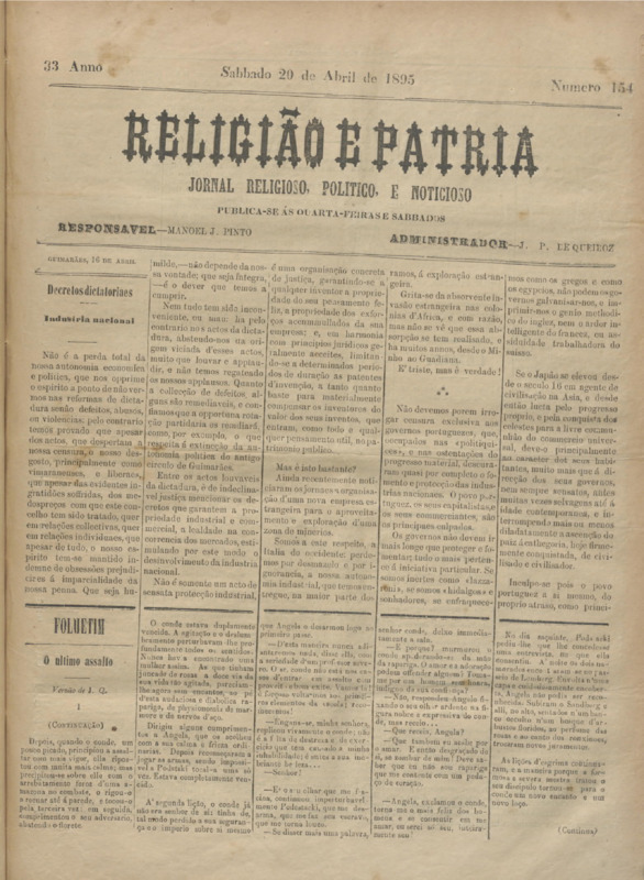 Religião e Pátria