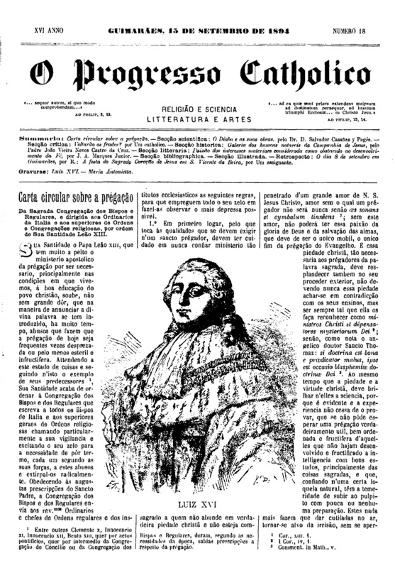 O Progresso Católico