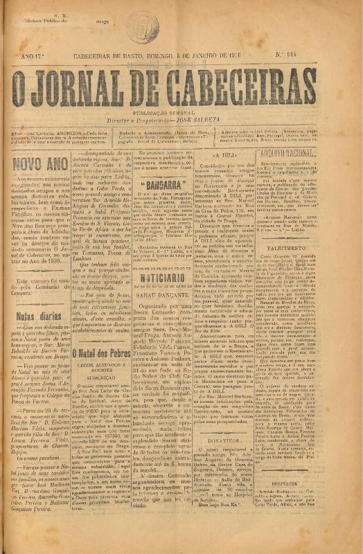 Jornal de Cabeceiras (O)