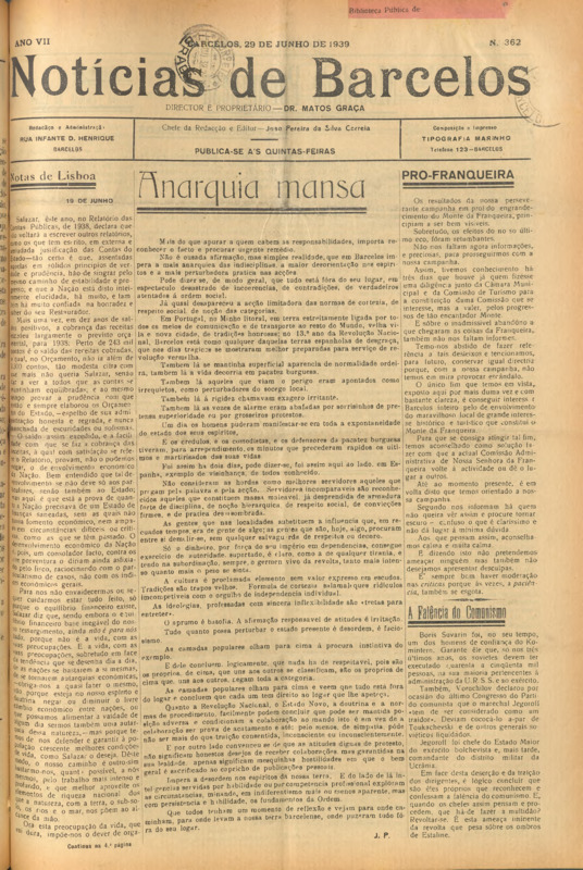 Notícias de Barcelos