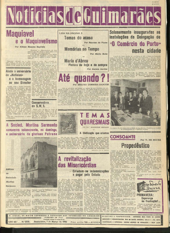 Notícias de Guimarães