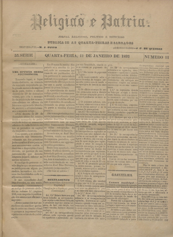 Religião e Pátria