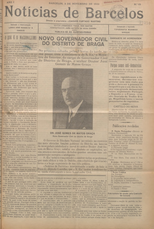 Notícias de Barcelos