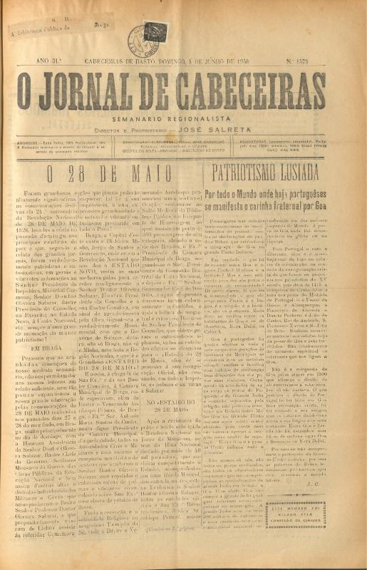 Jornal de Cabeceiras (O)