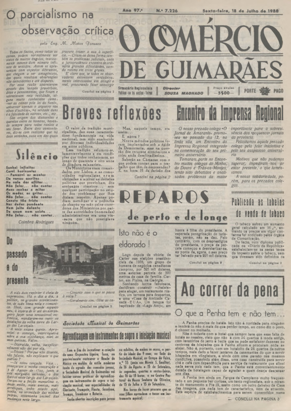 Comércio de Guimarães (O)
