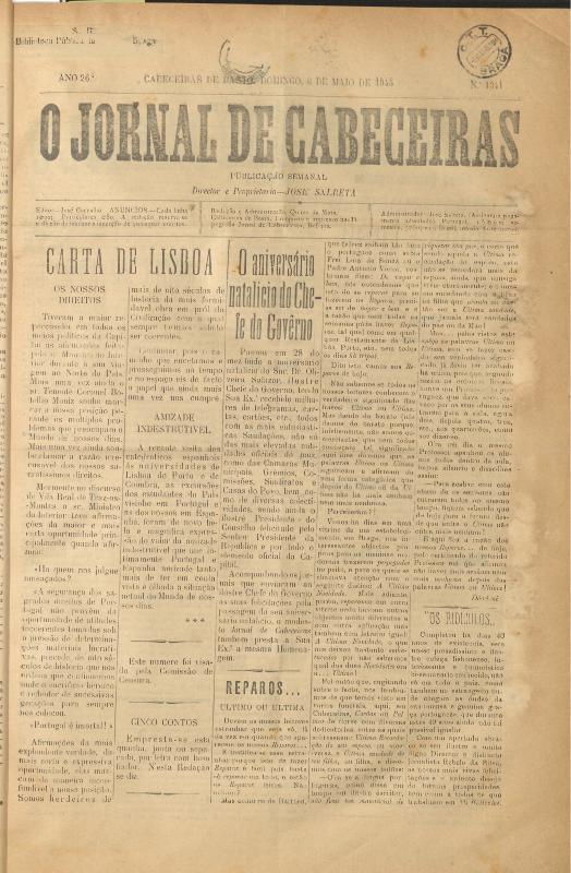Jornal de Cabeceiras (O)