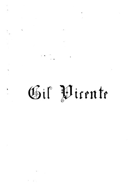 Gil Vicente. Revista mensal e literária