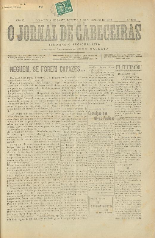 Jornal de Cabeceiras (O)