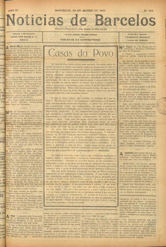 Notícias de Barcelos