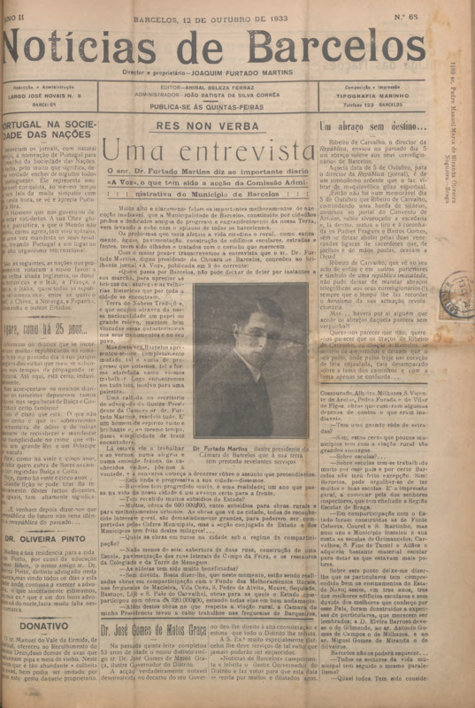 Notícias de Barcelos