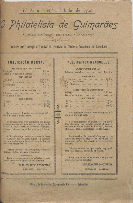 Philatelista de Guimarães (O)