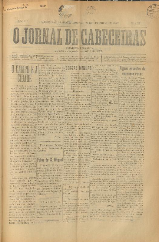 Jornal de Cabeceiras (O)