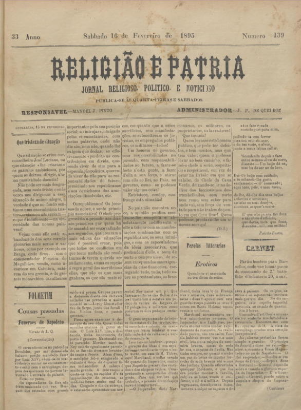 Religião e Pátria