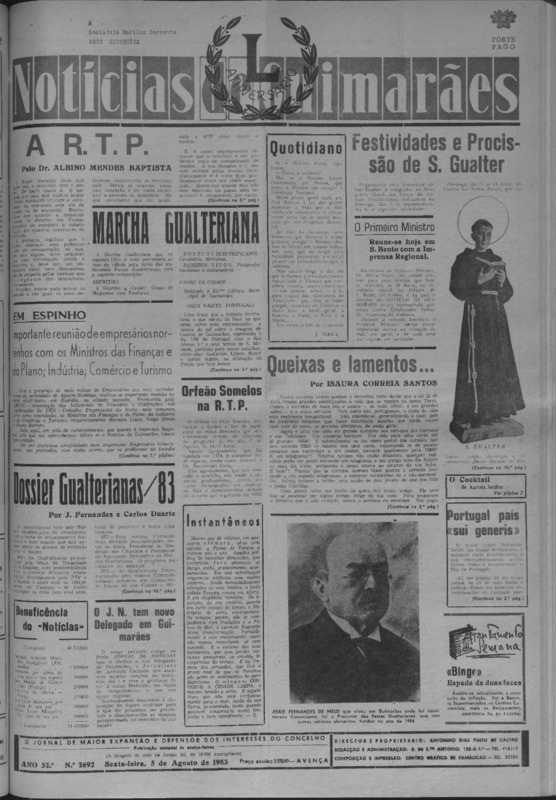Notícias de Guimarães