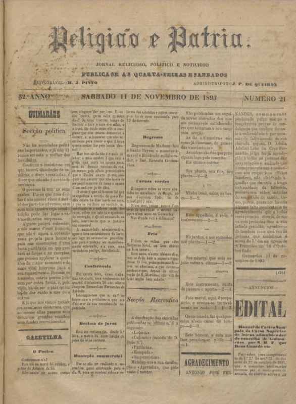 Religião e Pátria