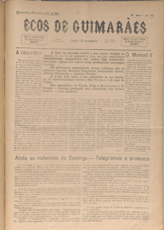 Echos de Guimarães