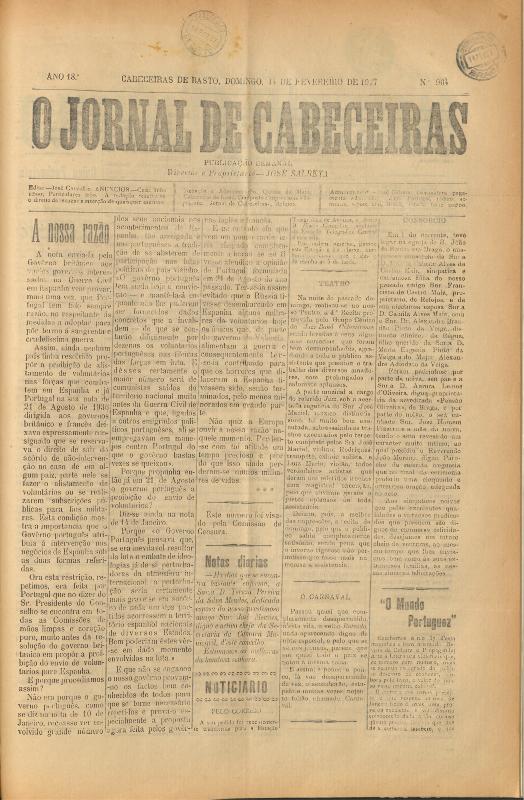 Jornal de Cabeceiras (O)