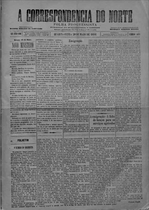 Correspndência do Norte (A)