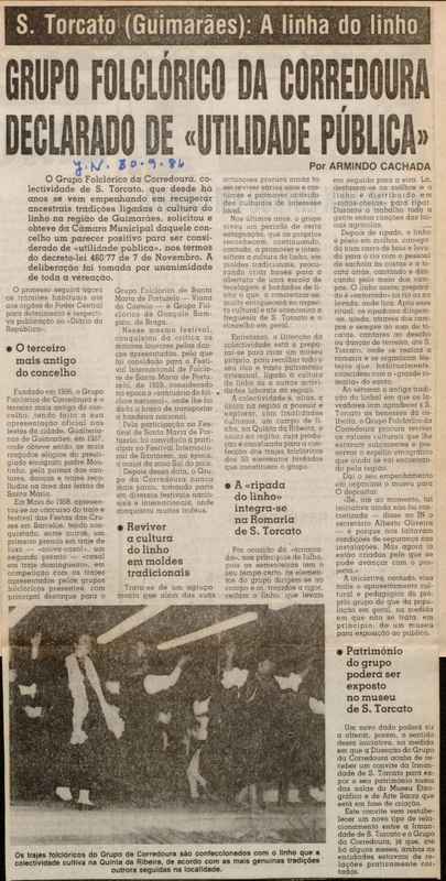 Jornal de Notícias -30/09/1984