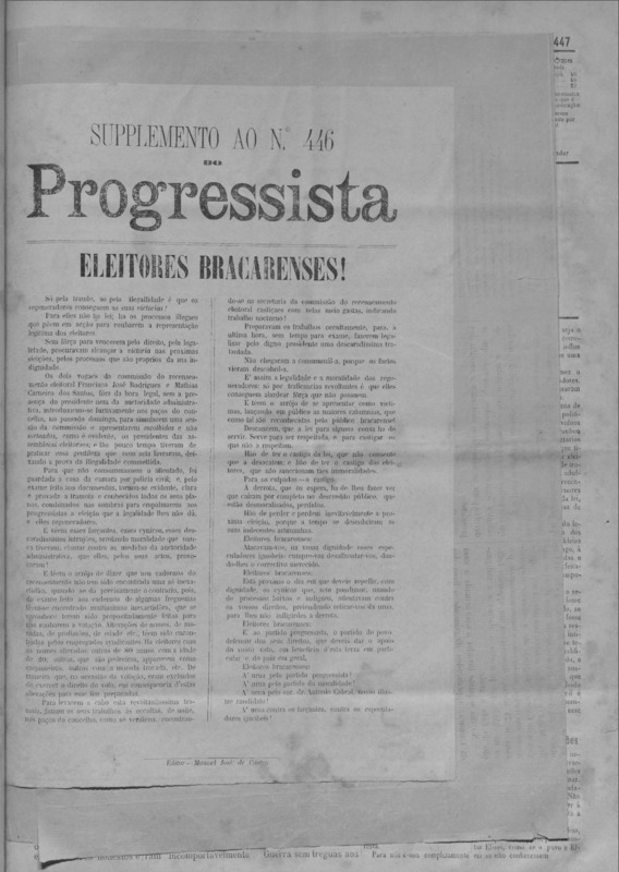 Progressista (O)