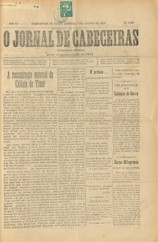 Jornal de Cabeceiras (O)