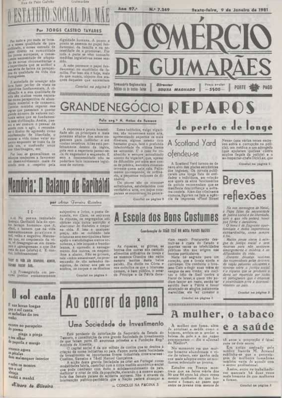 Comércio de Guimarães (O)