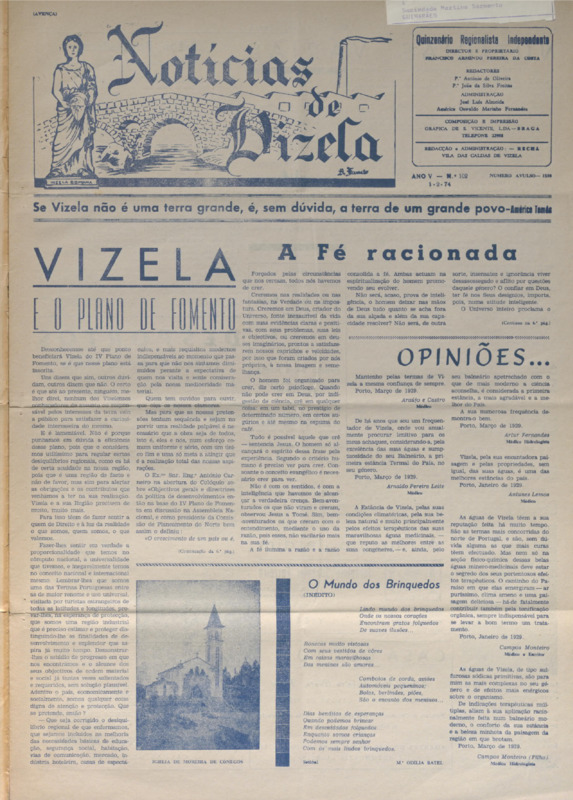 Notícias de Vizela