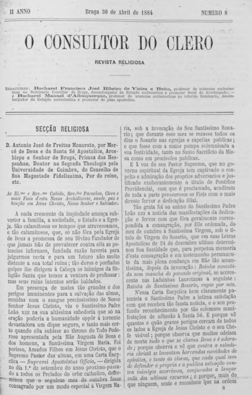 Consultor do Clero (O)