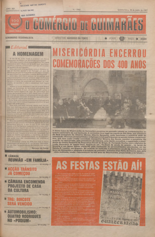 Comércio de Guimarães (O)