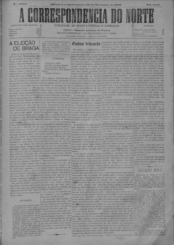 Correspndência do Norte (A)