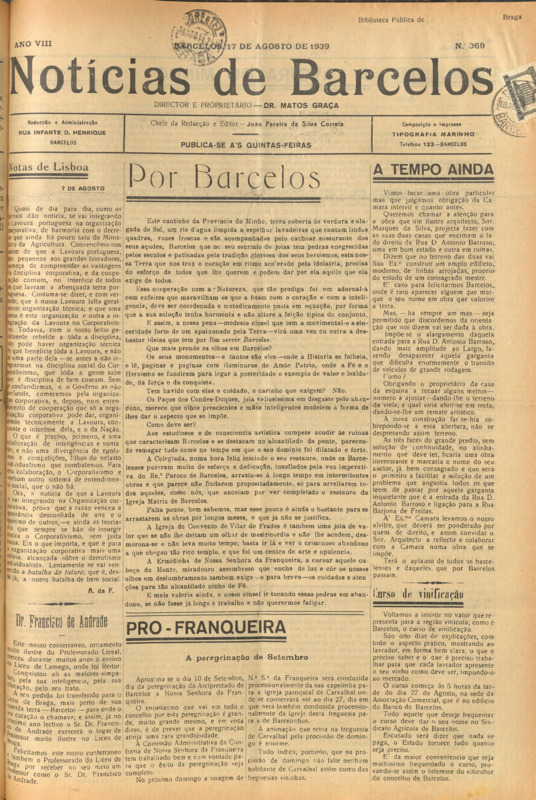 Notícias de Barcelos