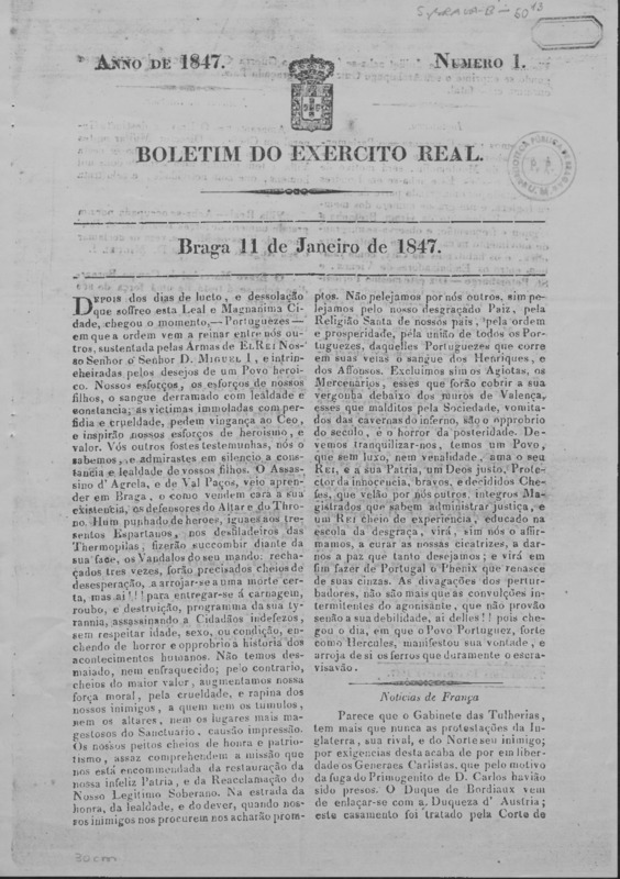 Boletim do Exército Real