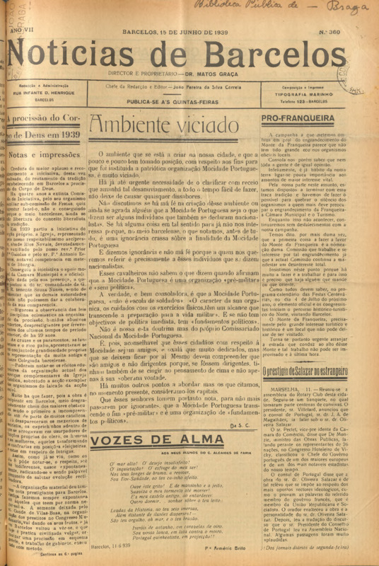 Notícias de Barcelos