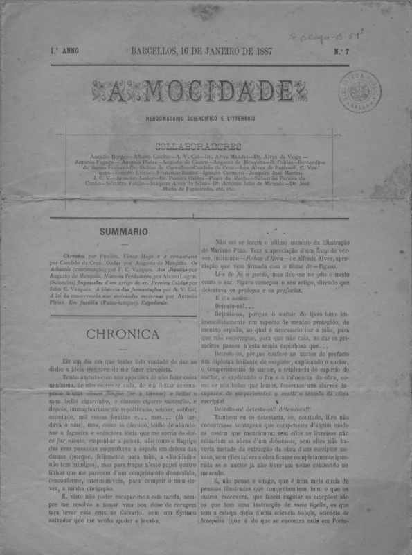 Mocidade (A)