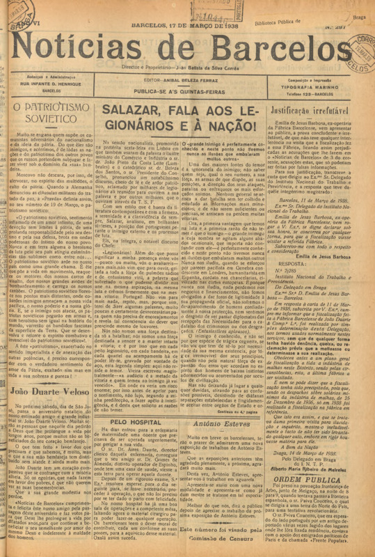Notícias de Barcelos