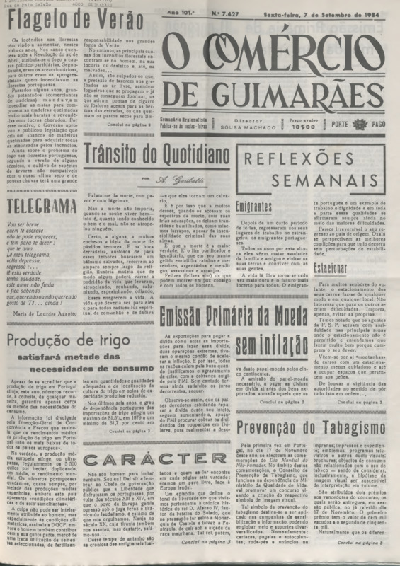 Comércio de Guimarães (O)