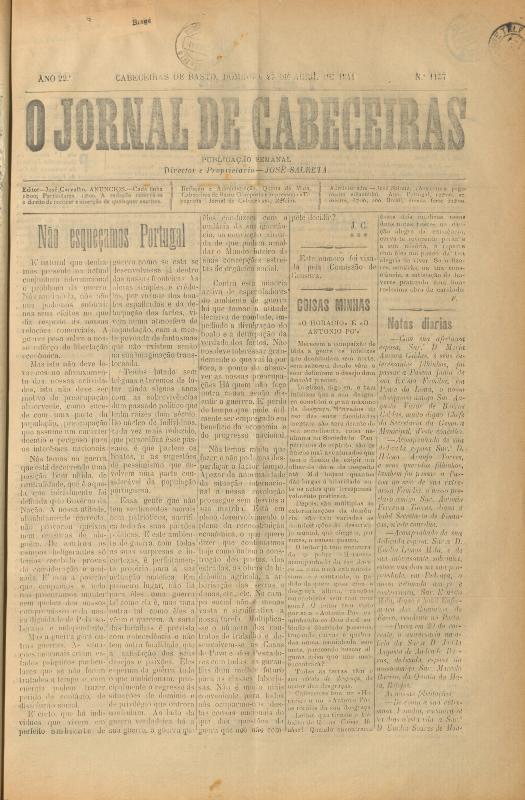 Jornal de Cabeceiras (O)