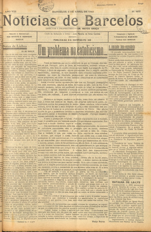 Notícias de Barcelos