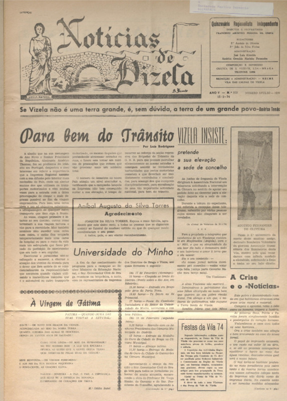 Notícias de Vizela
