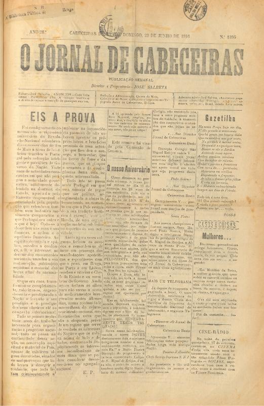 Jornal de Cabeceiras (O)