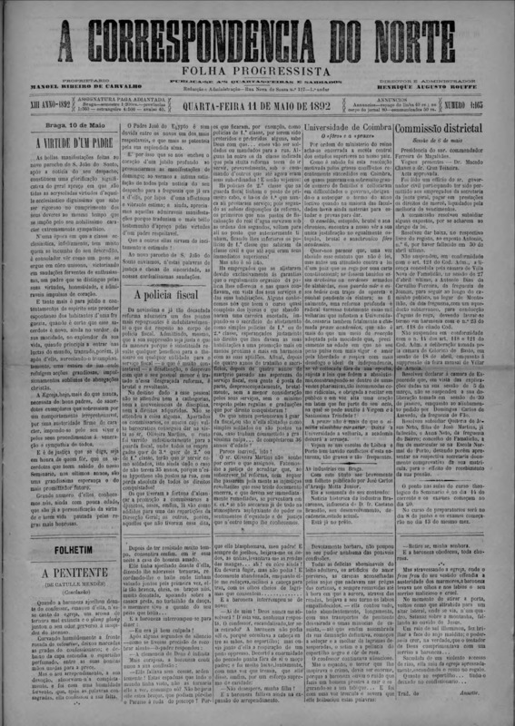 Correspndência do Norte (A)