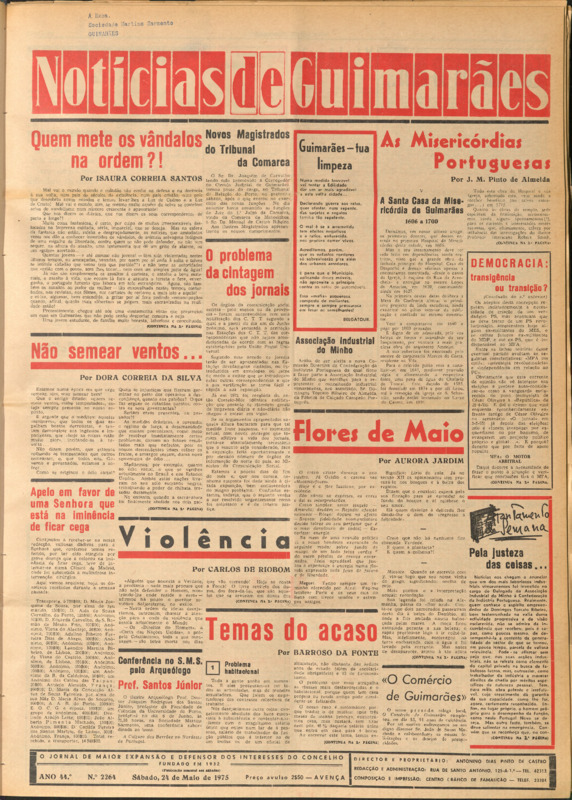 Notícias de Guimarães