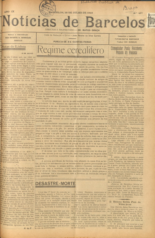 Notícias de Barcelos