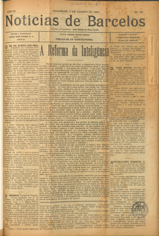 Notícias de Barcelos