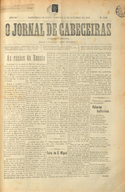 Jornal de Cabeceiras (O)