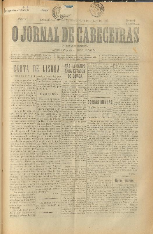 Jornal de Cabeceiras (O)