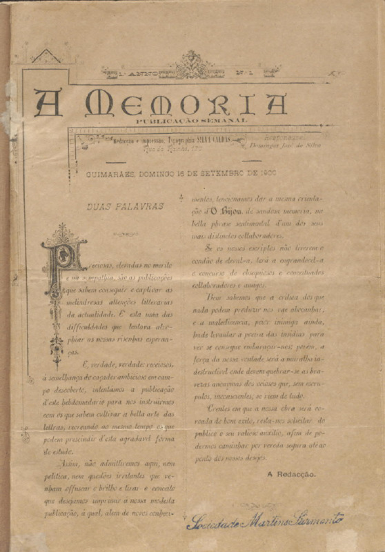 Memória (A)