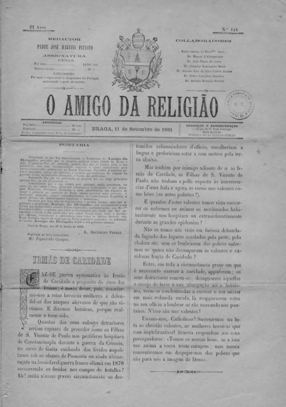 Amigo da Religião (O)